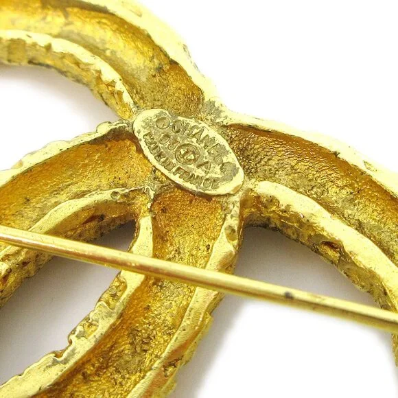 Chanel CC Brooch Pin Gold 93A 80520 - Picture 5 of 5